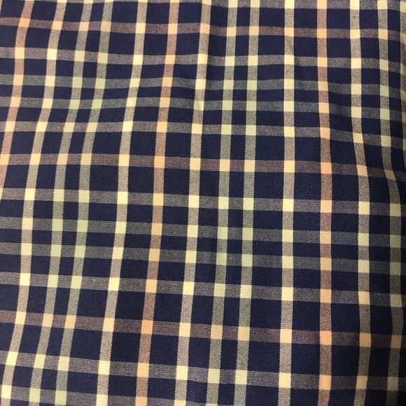 Vineyard Vines Slim Fit Tucker Plaid Shirt L Casual Button Down Blue - Picture 2 of 4